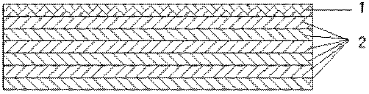 Composite material and preparation method thereof and electronic device with composite material