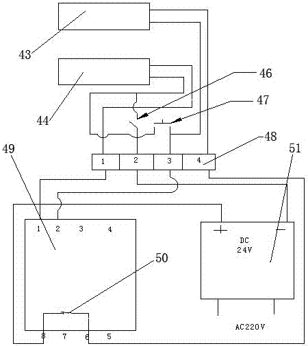 A centering device before barrel grinding