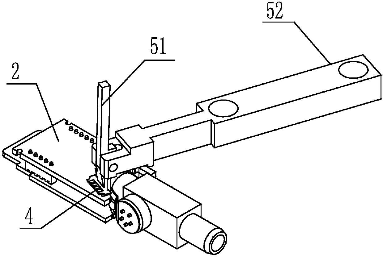 A soft strip welding device and welding method