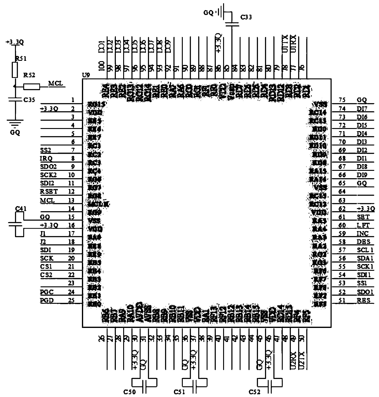 Multifunctional three-phase electric power instrument with multiple harmonic measurement