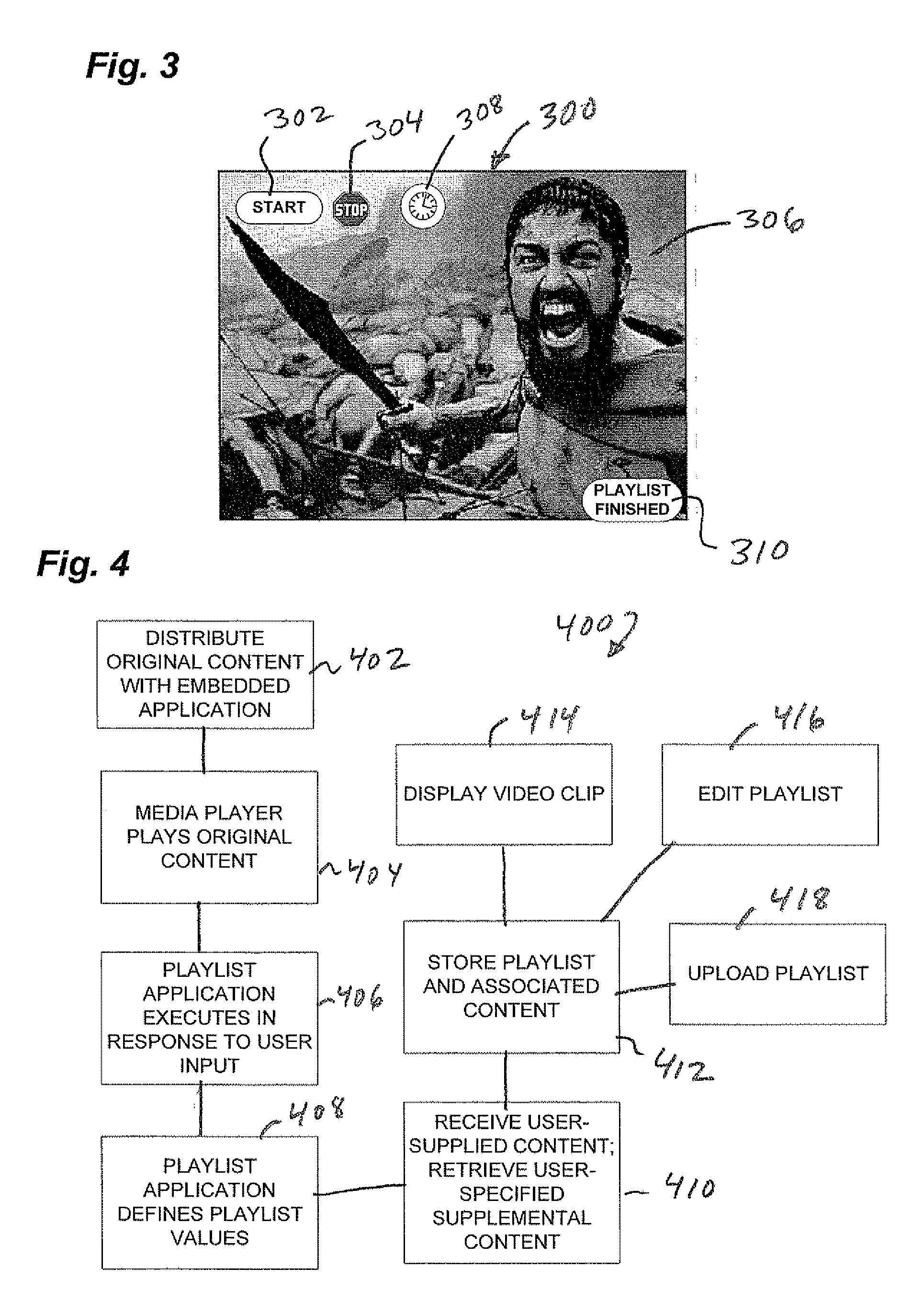 Generation and use of user-selected scenes playlist from distributed digital content