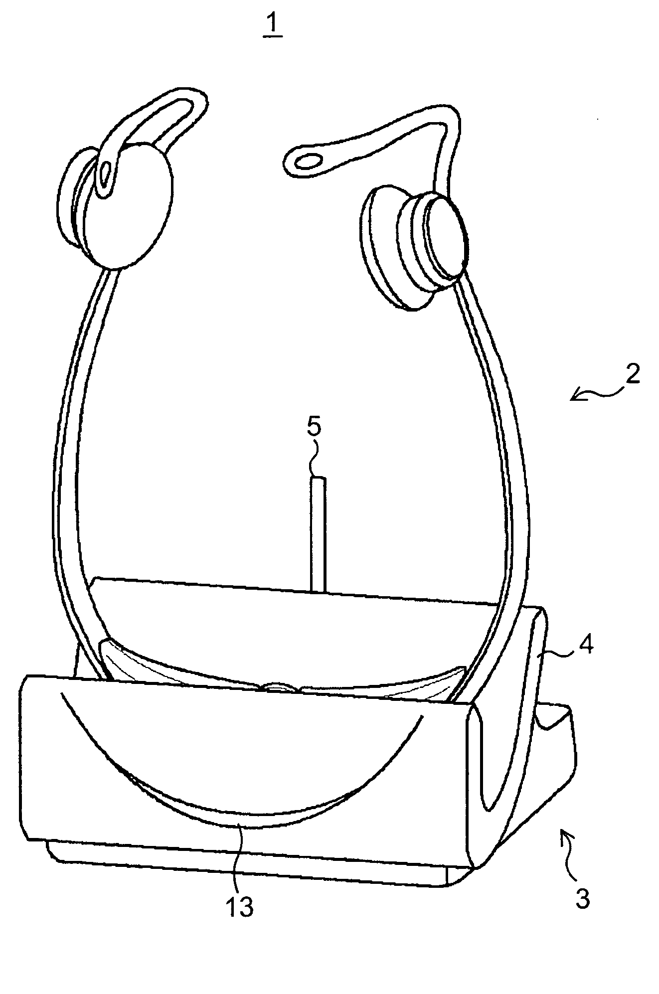 Headphone apparatus and headphone system