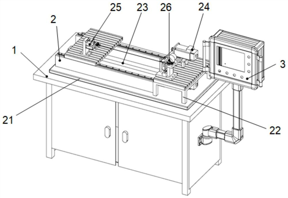 Flexible rope tension-displacement measurement and control and crimping equipment