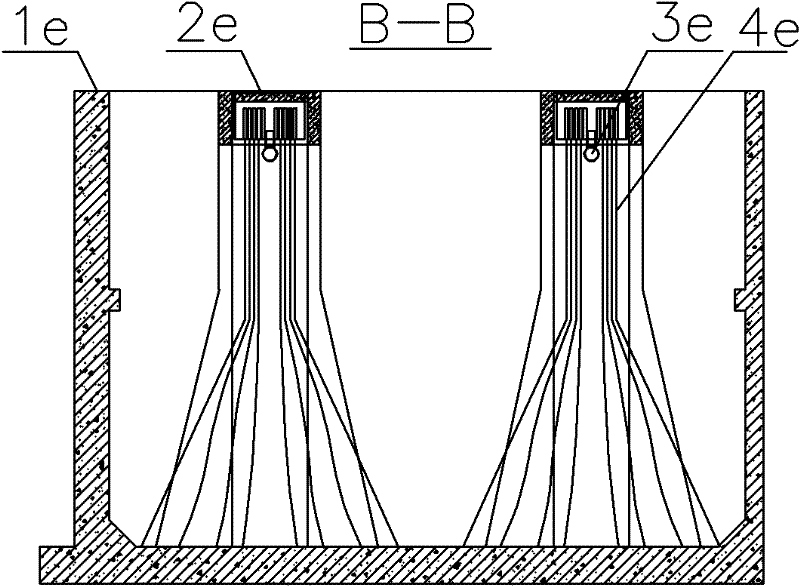 Water-channel water distribution-type water-distributing system for hydrolysis-acidification pool in industrial waste water treatment