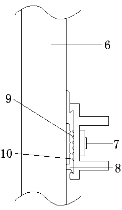 A wire pipe or wire groove buckle and its installation method