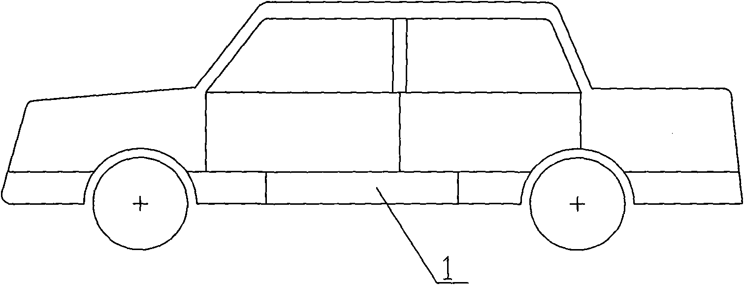 Device for rapidly replacing battery of electric automobile