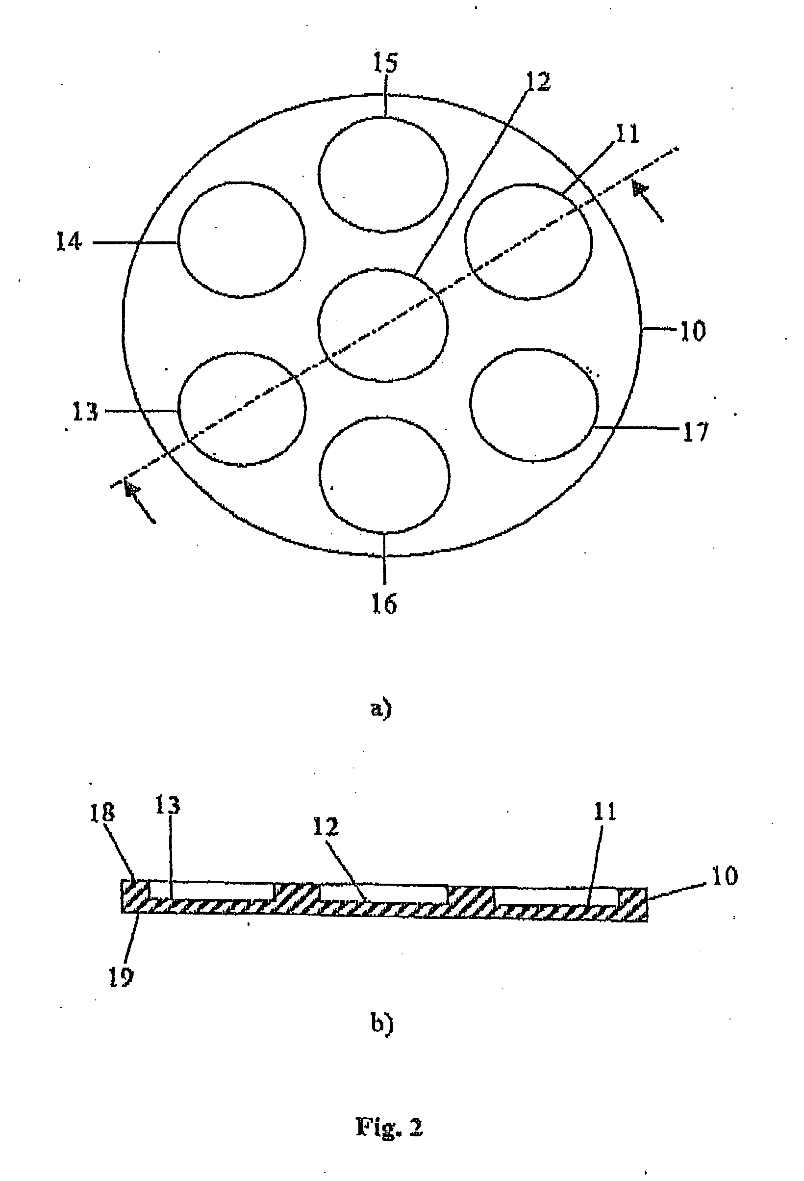 Device for accommodating disk-shaped objects and apparatus for handling objects