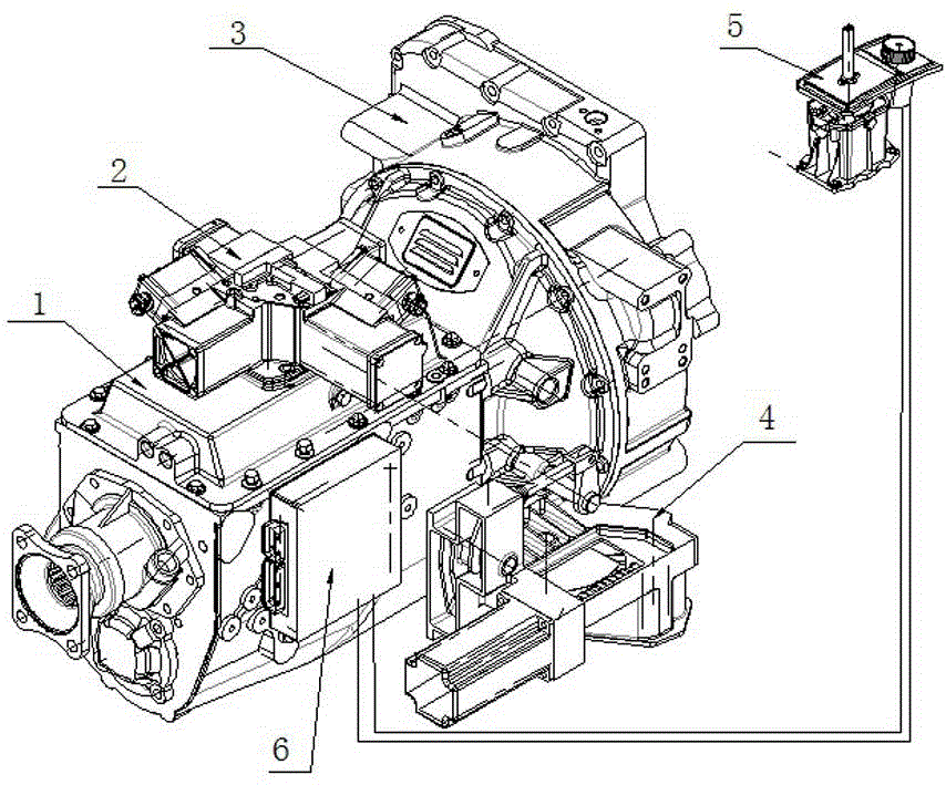 Automobile automatic transmission system