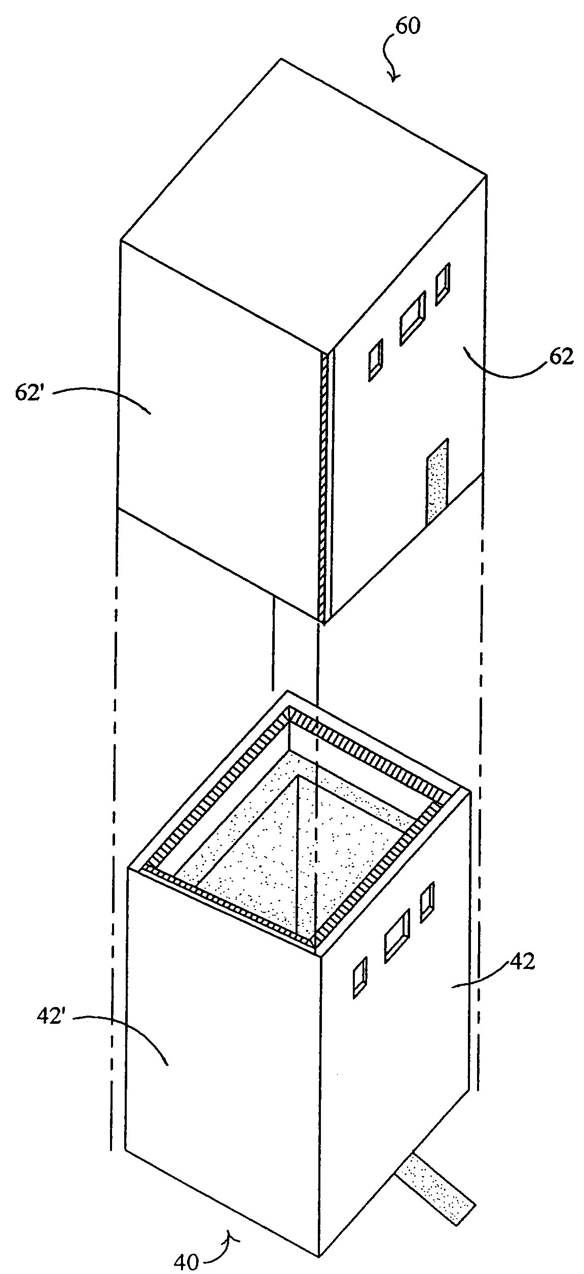 Shock resistant box