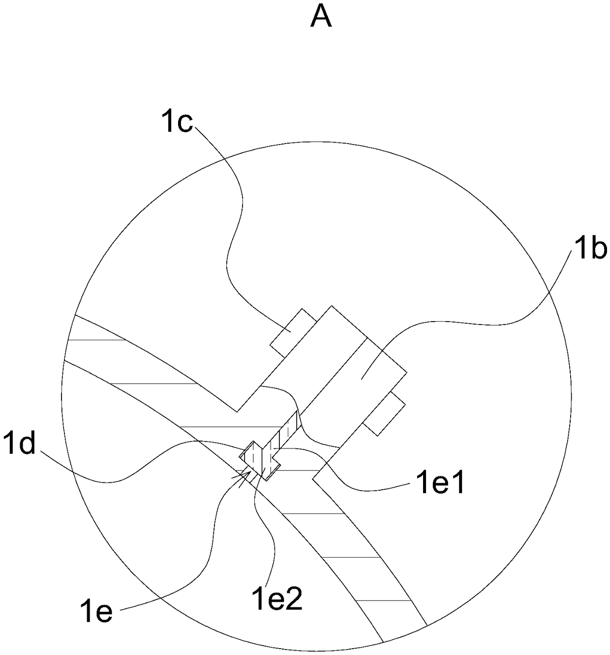 Ocean wave energy power generation device