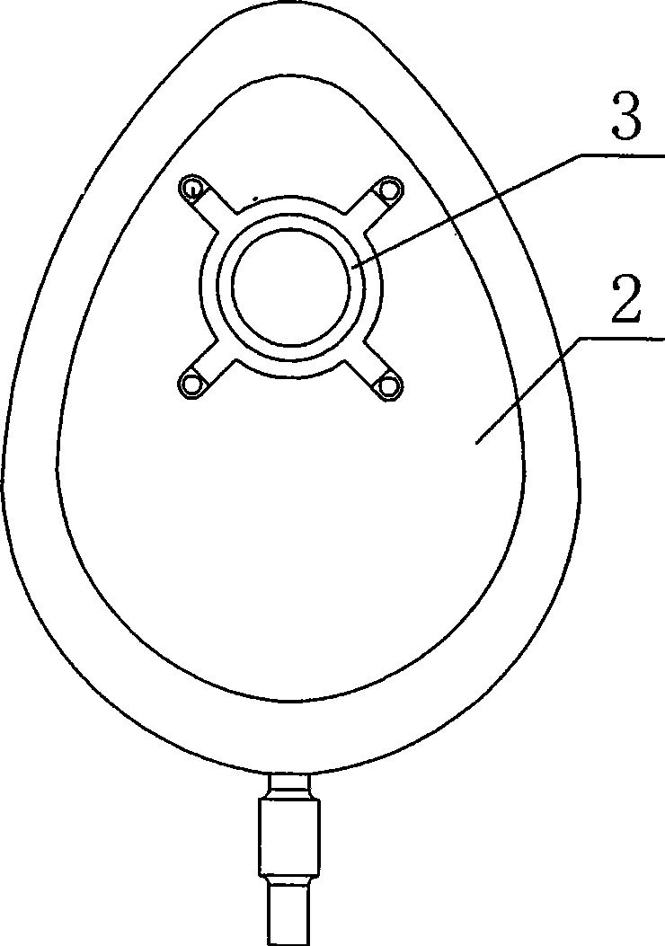 Anaesthesia face helmet