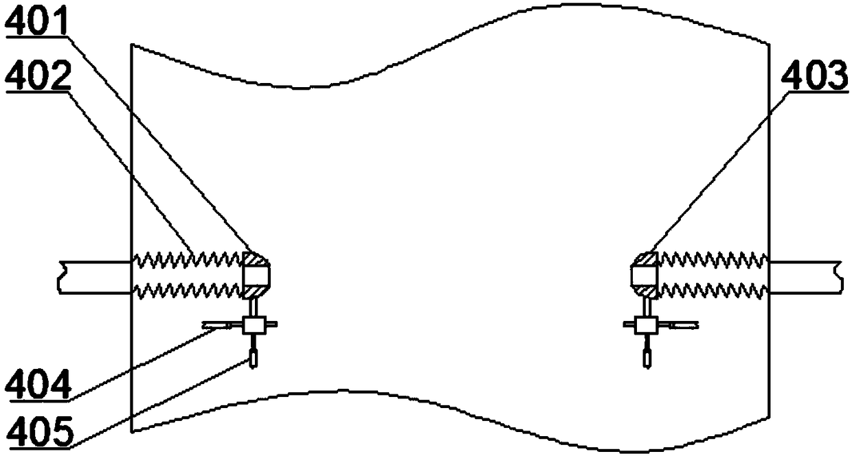 A system for coupling and drying slurry thermal insulation materials by using waste heat of flue gas