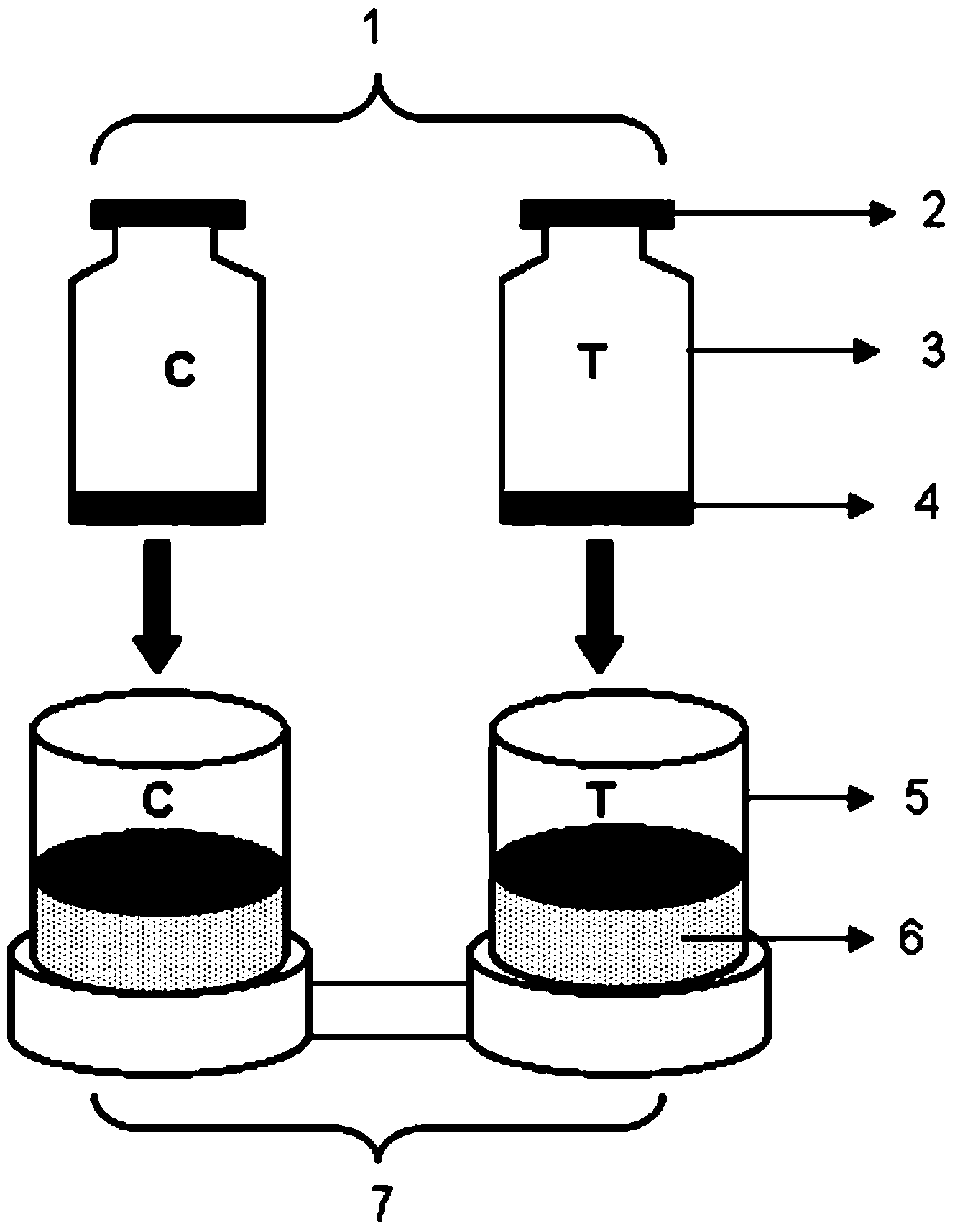 Kit for rapidly detecting organophosphorus pesticide residues and application method thereof