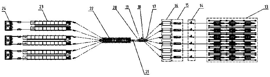 Wire rod metal surface pretreatment method, wire rod rust removal method and sand blasting device