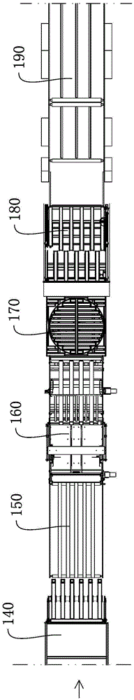 Ink-printing corrugated carton linkage production method and production line