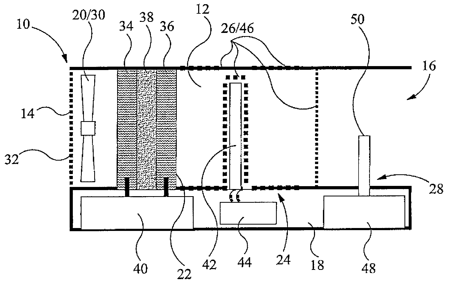 Air decontamination method