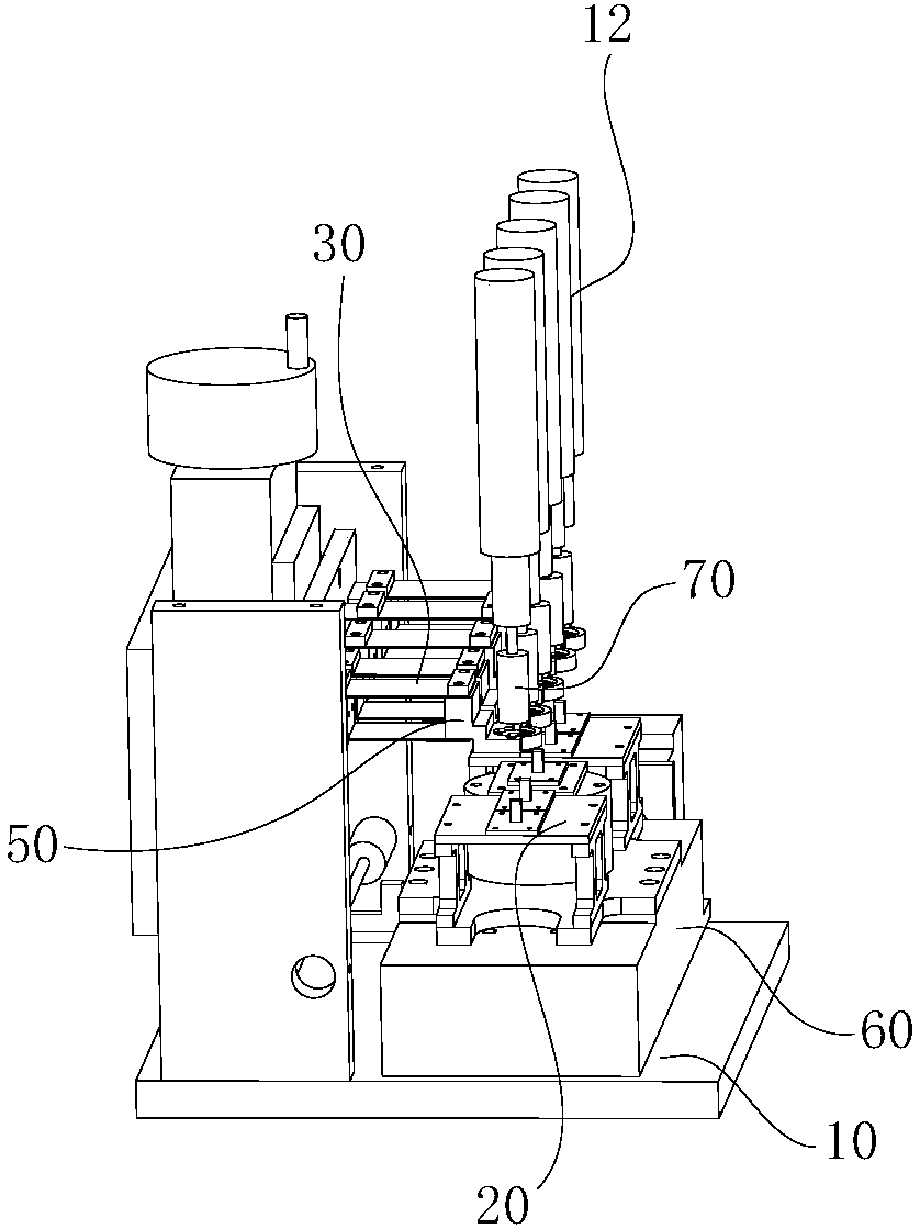 Multihead plane reciprocating friction wear testing machine