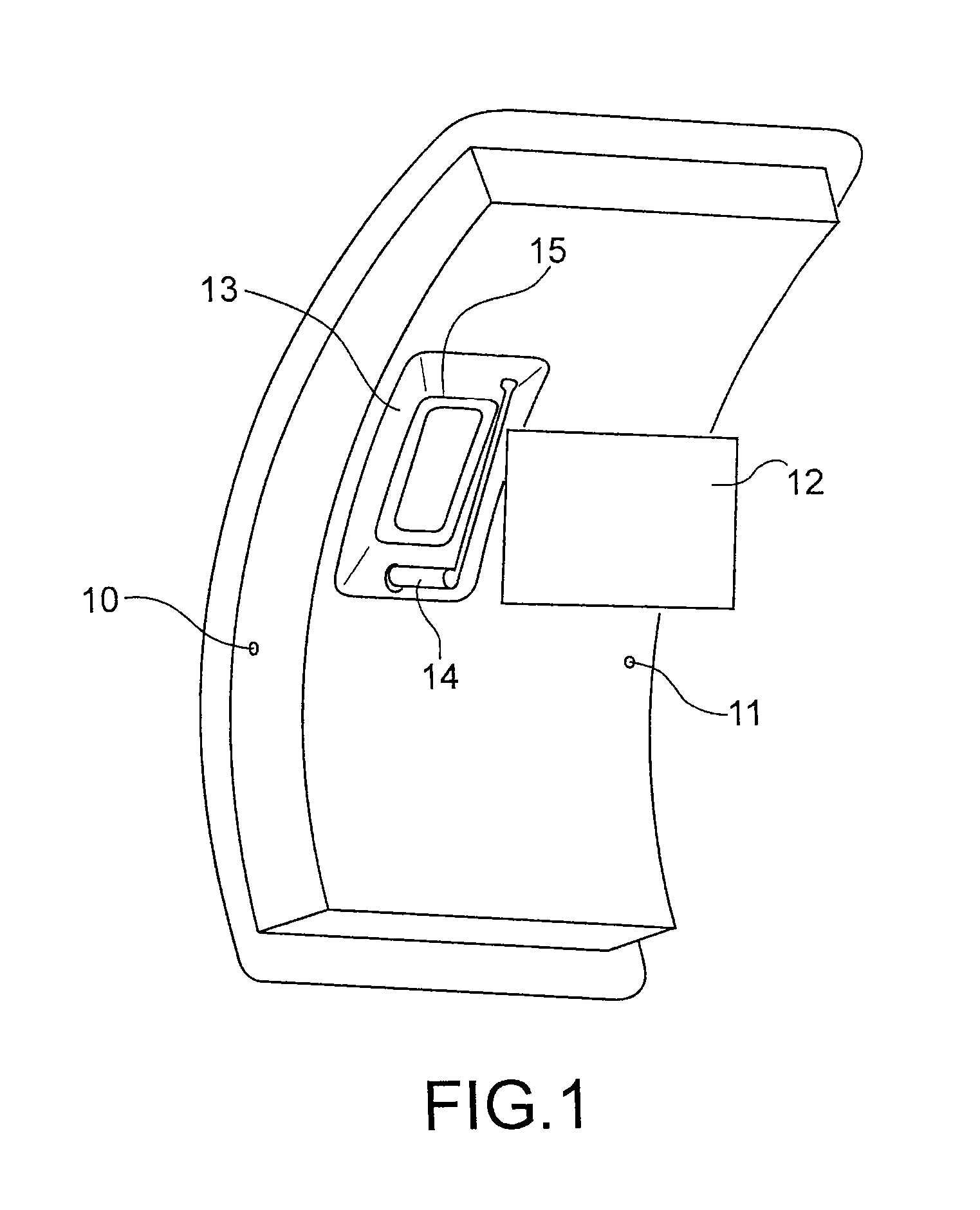 Pressurised aircraft door equipped with a vent flap