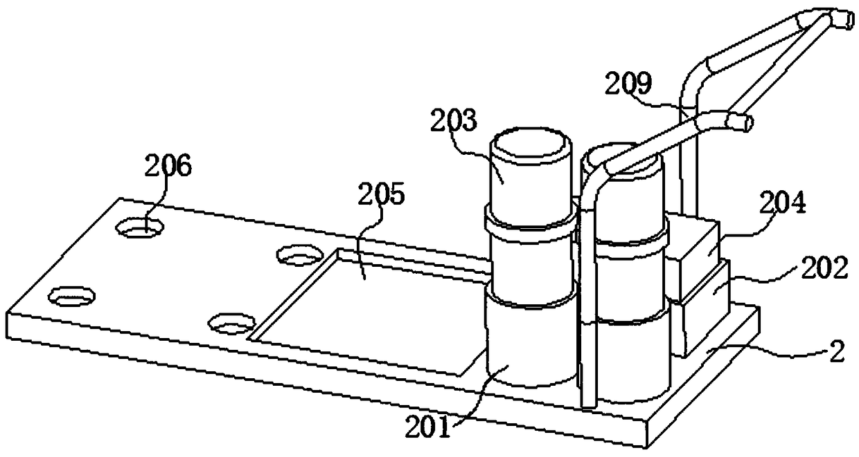 Multifunctional experimental device for prestressed concrete resistance