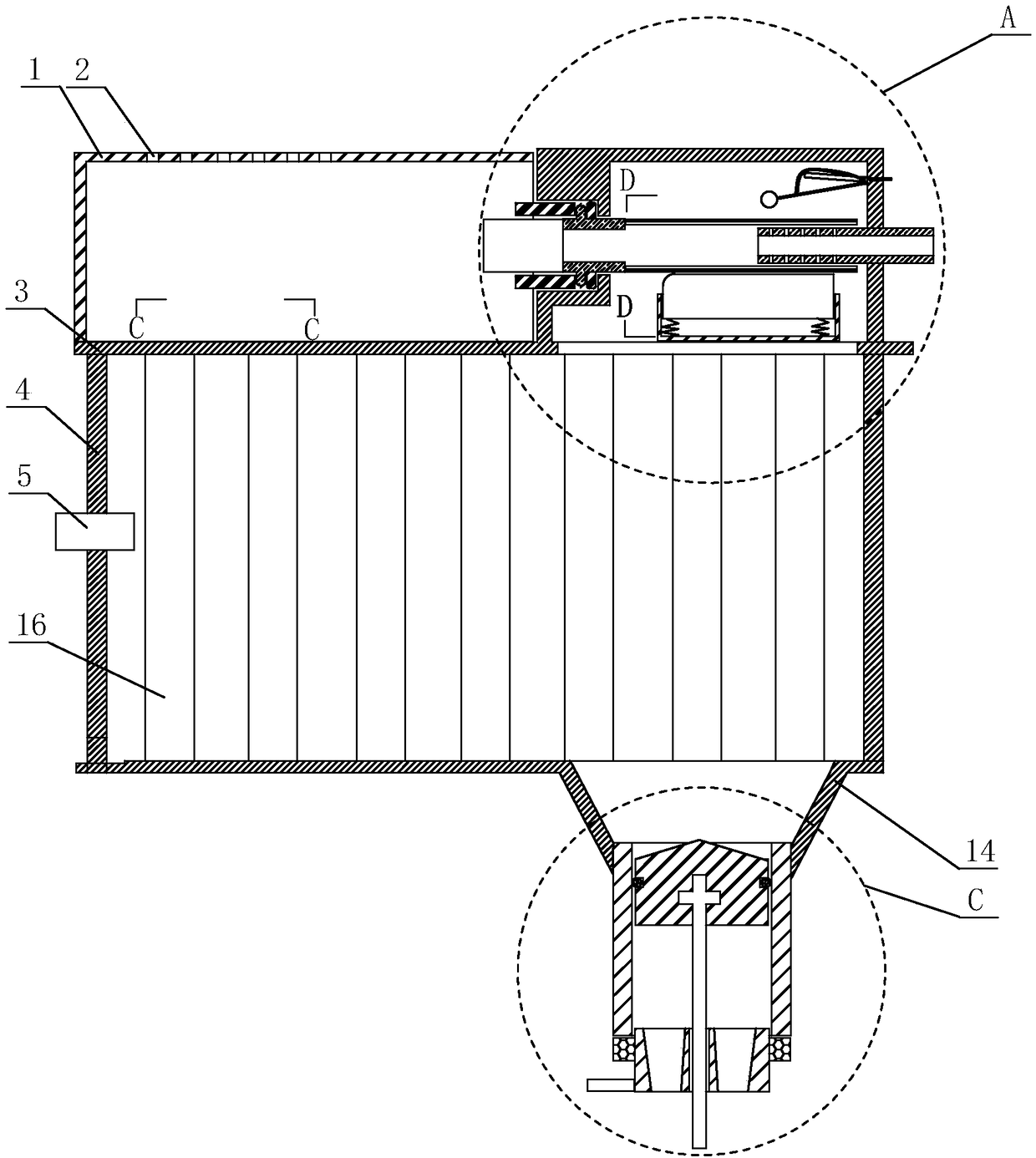 Energy-saving-type heating device and work method thereof