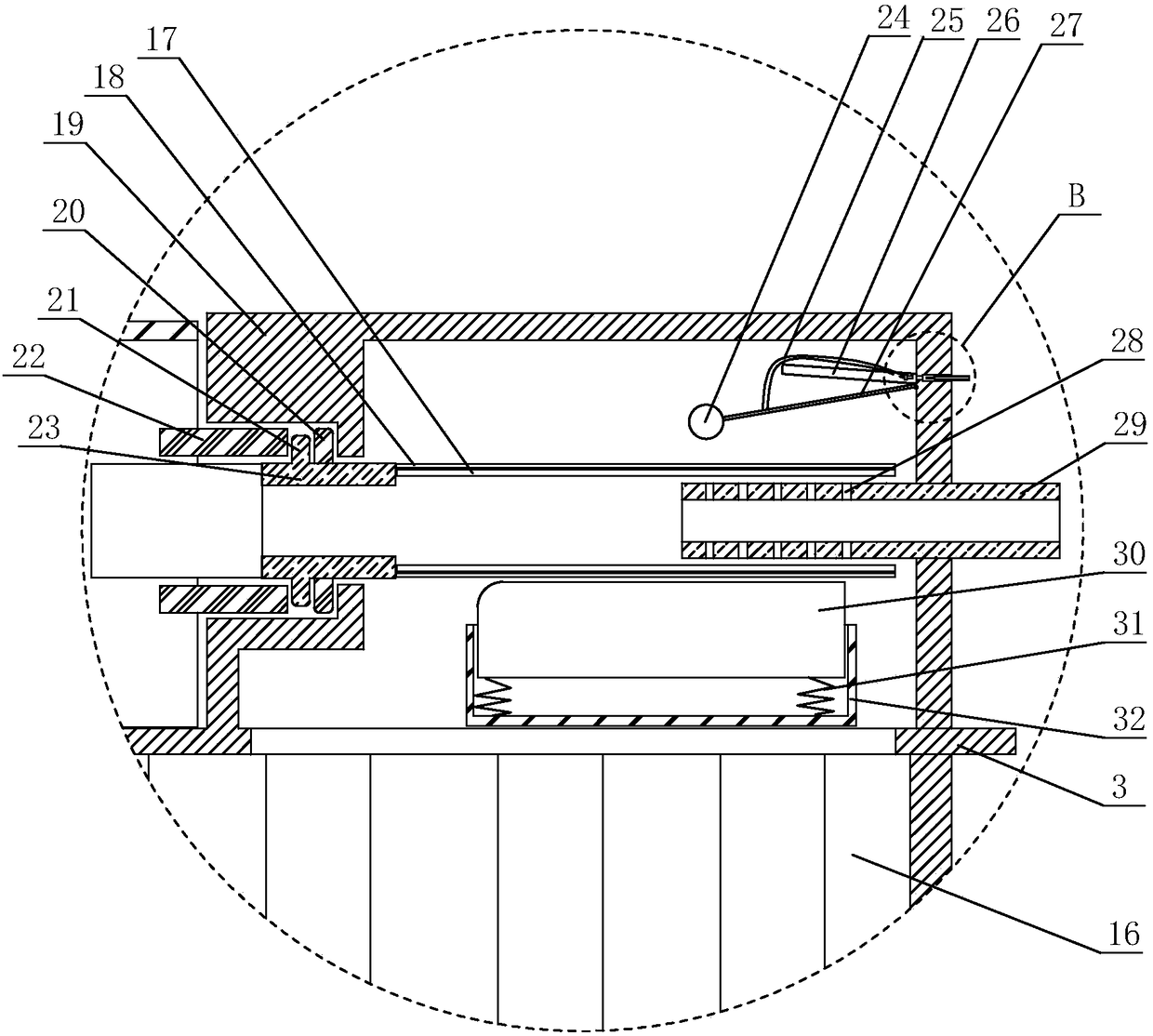 Energy-saving-type heating device and work method thereof