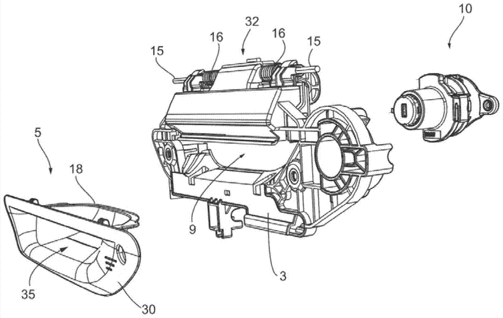 Door handle device