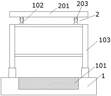 Mobile seedbed capable of being used for three-dimensional planting