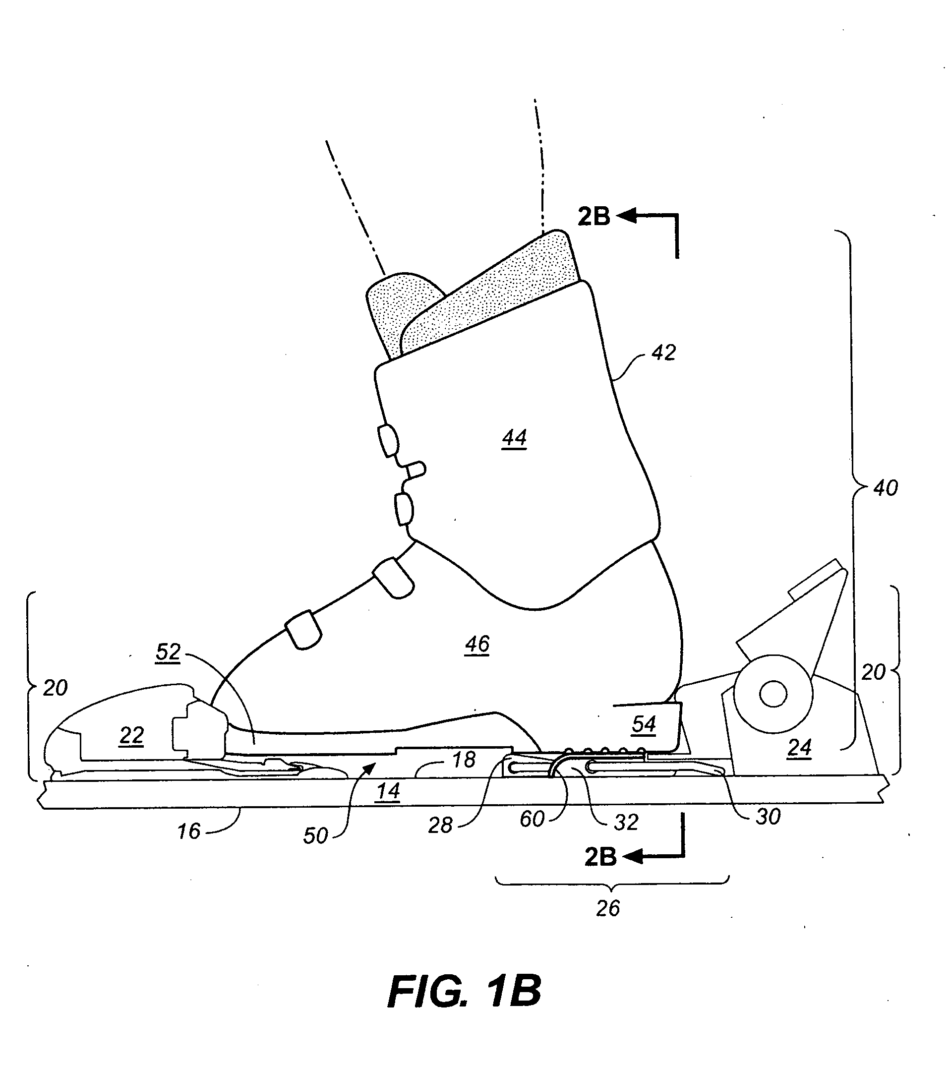 Apparatus and method for canting a skier