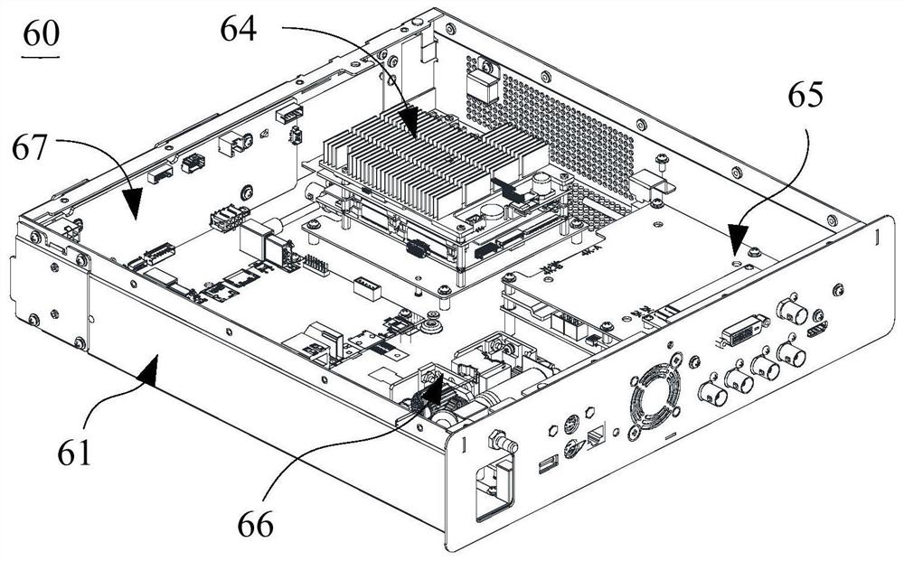 Endoscope camera host and control method thereof, endoscope imaging system and storage medium