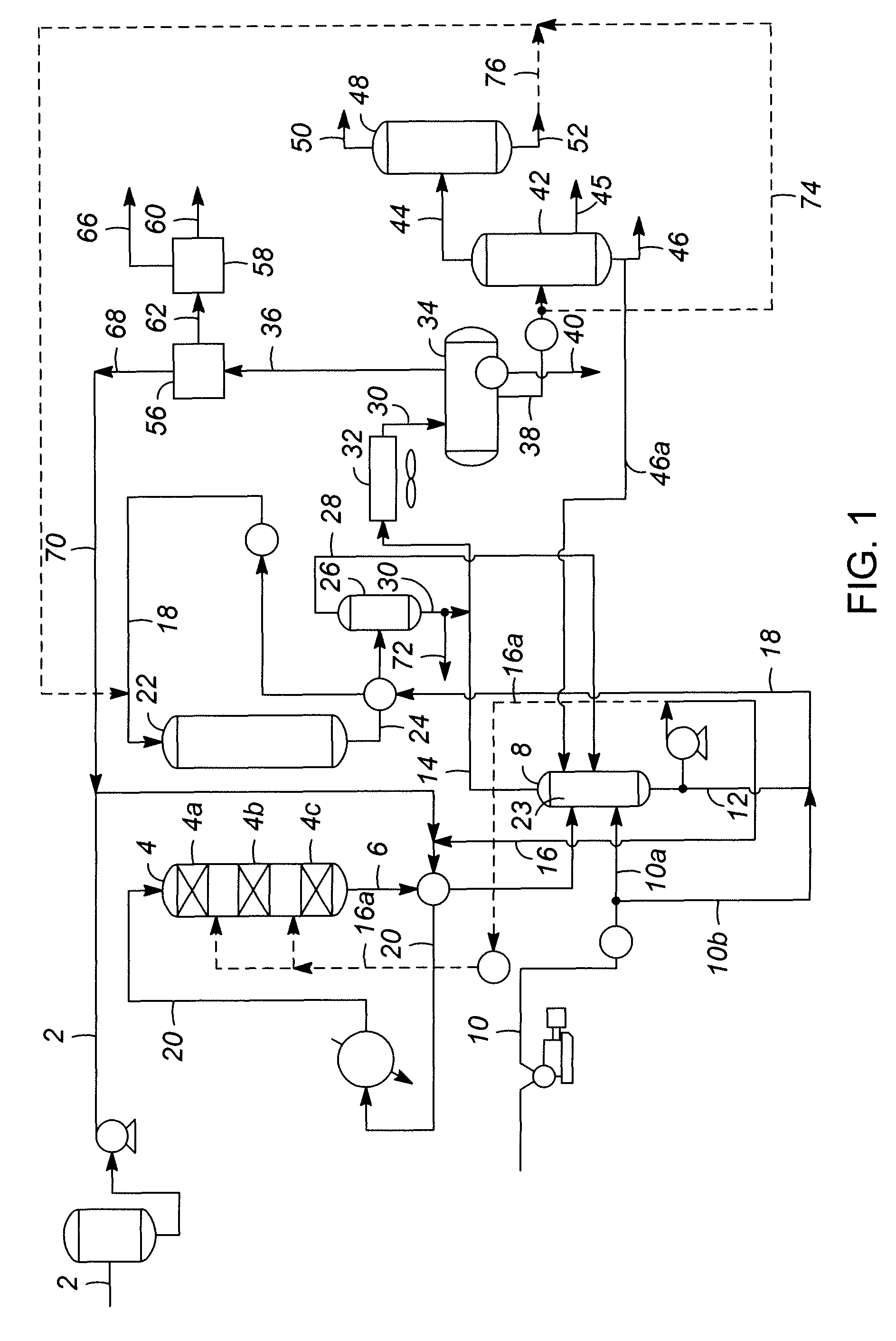 Production of blended fuel from renewable feedstocks