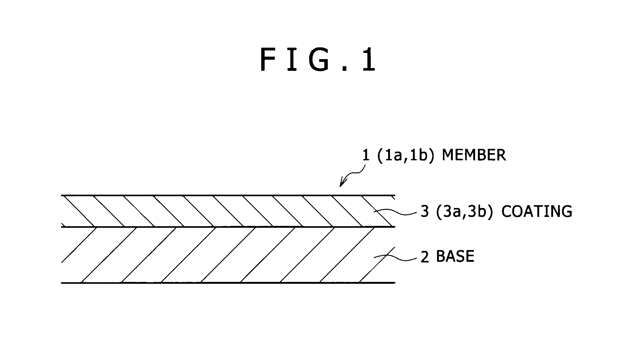 Hard-coating-coated member, tool, and target