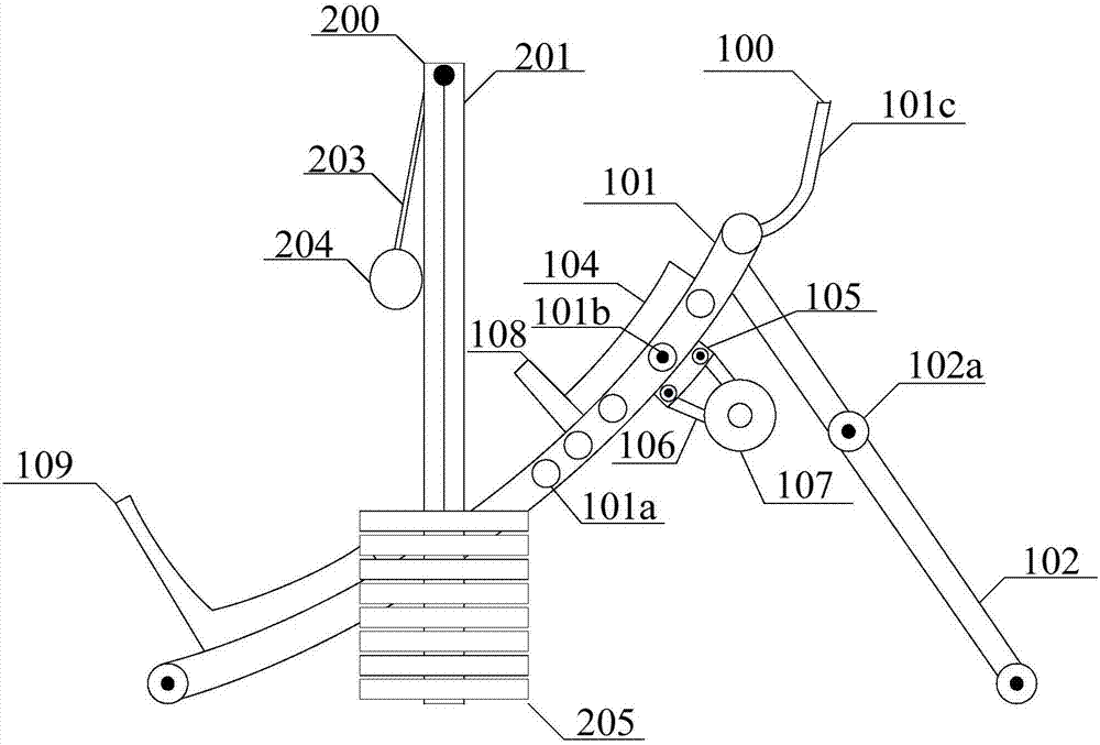 Physical education teaching practice multifunctional combination apparatus