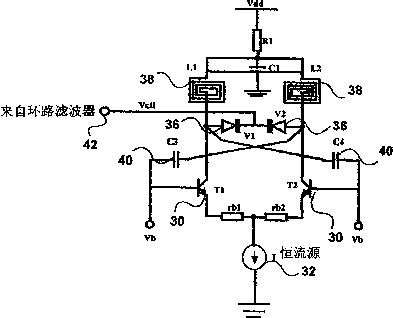 Capture range control mechanism for voltage controlled oscillators