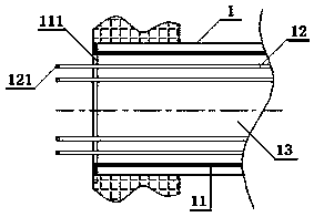 Smoke automatic internal circulation low-nitrogen combustion system