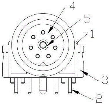 Wire connection device and assembly method thereof