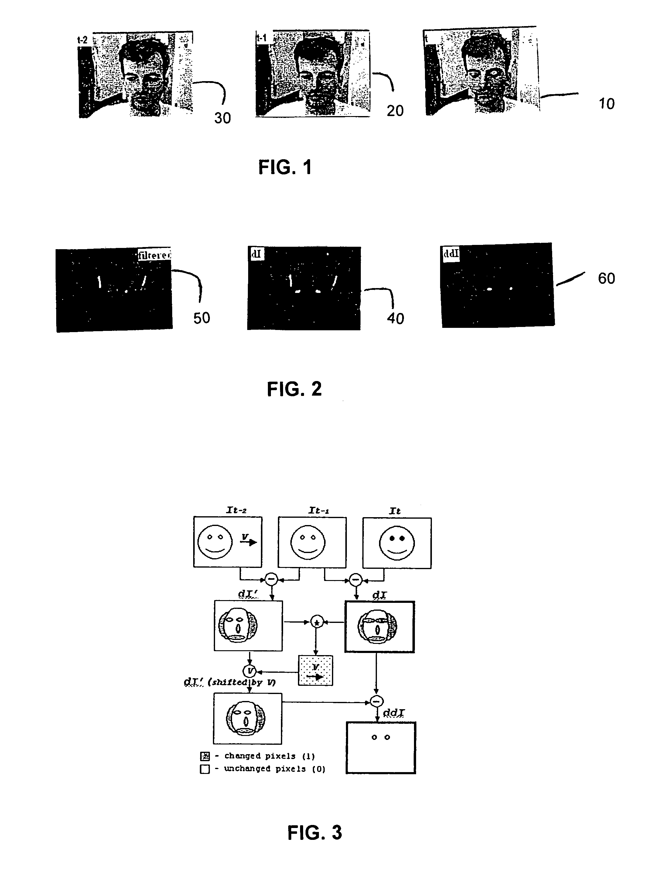 Second order change detection in video