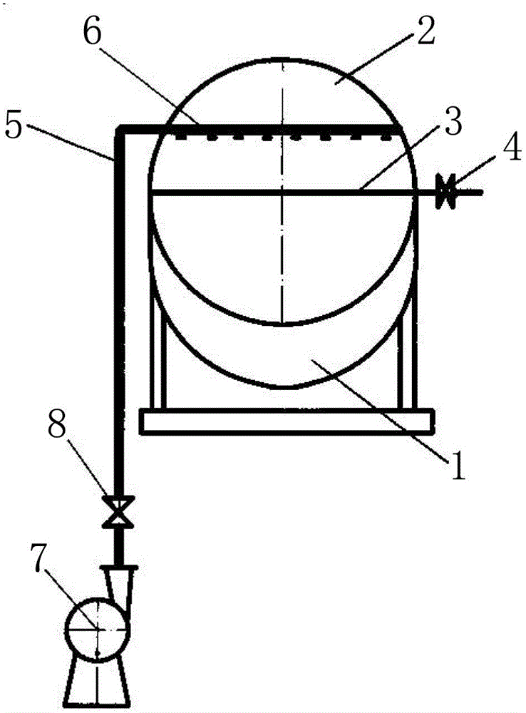 Pan granulation atomization dust collector