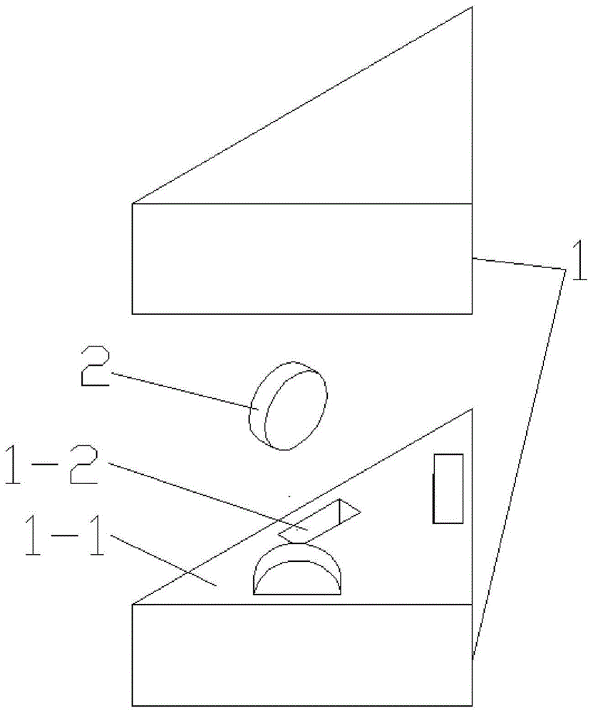 Magnet built-in wood building block and processing method thereof