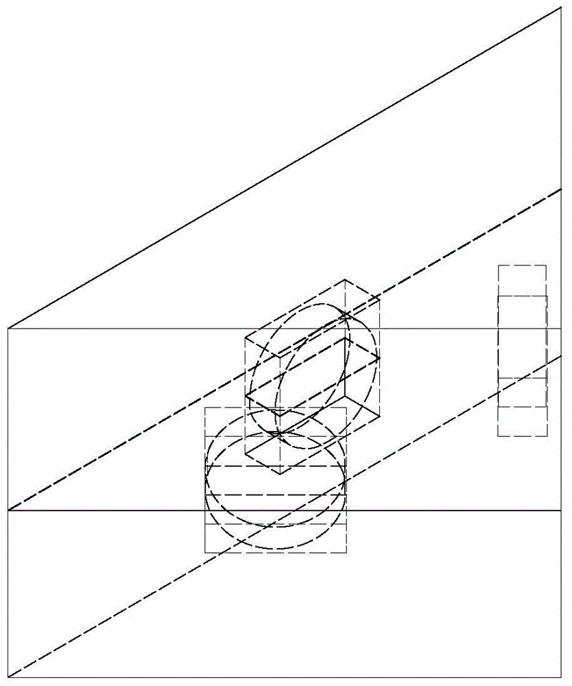 Magnet built-in wood building block and processing method thereof