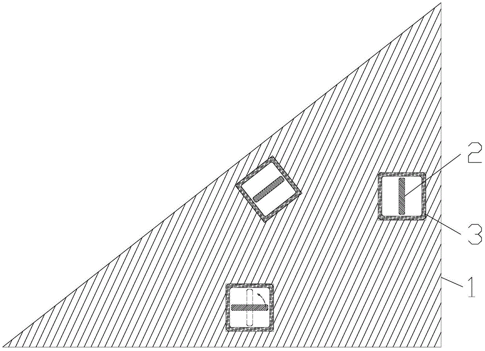 Magnet built-in wood building block and processing method thereof