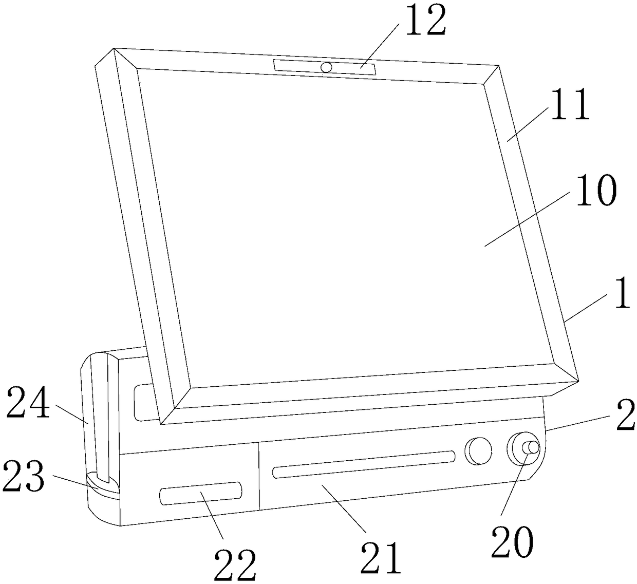 Compact augmented reality/virtual augmented reality display