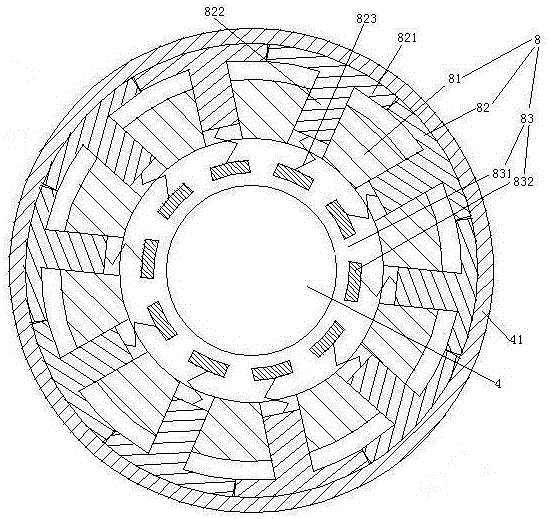 Transmission front assembly detachment tool which is used for remanufacturing of automatic transmission and provided with handle