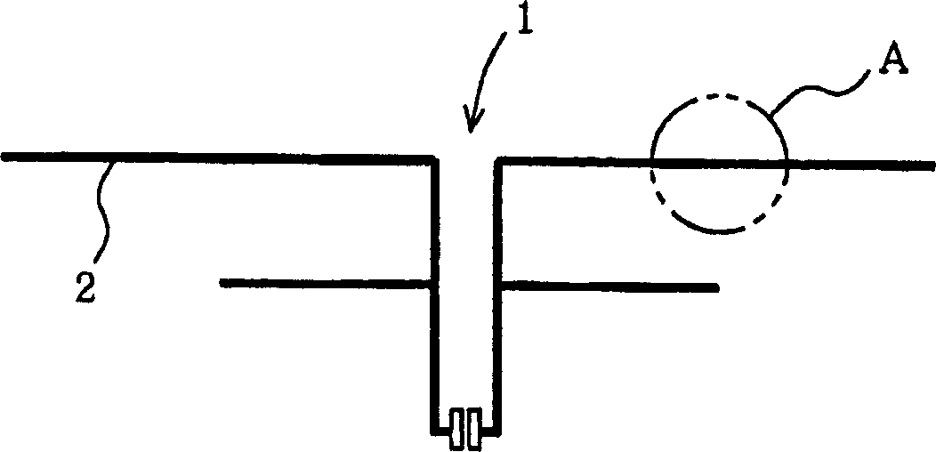 Antenna pattern and electromagnetic wave energy processing device having the same