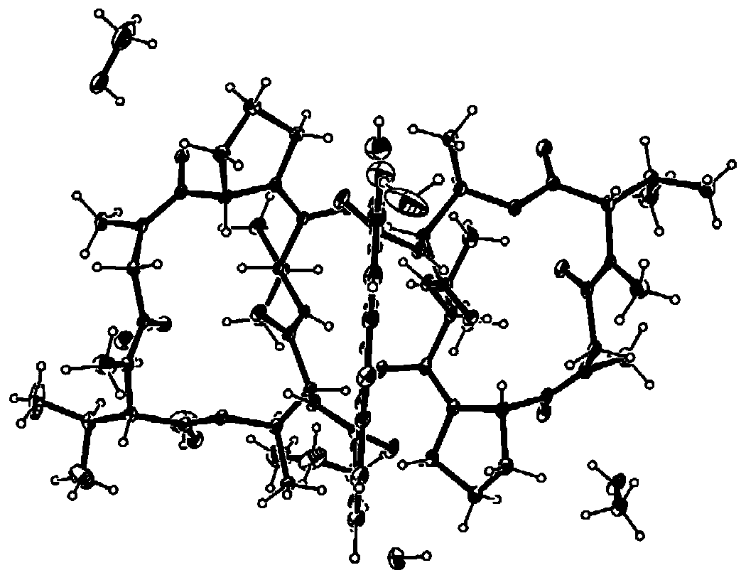 Didemethylated actinomycin derivative and application thereof in preparation of drugs for resisting drug-resistant bacteria infection