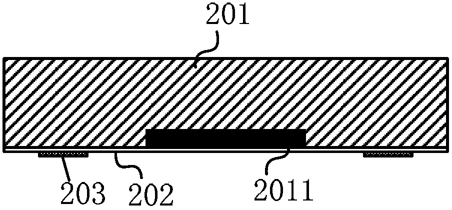 Wafer level packaging method and packaging structure for image sensor