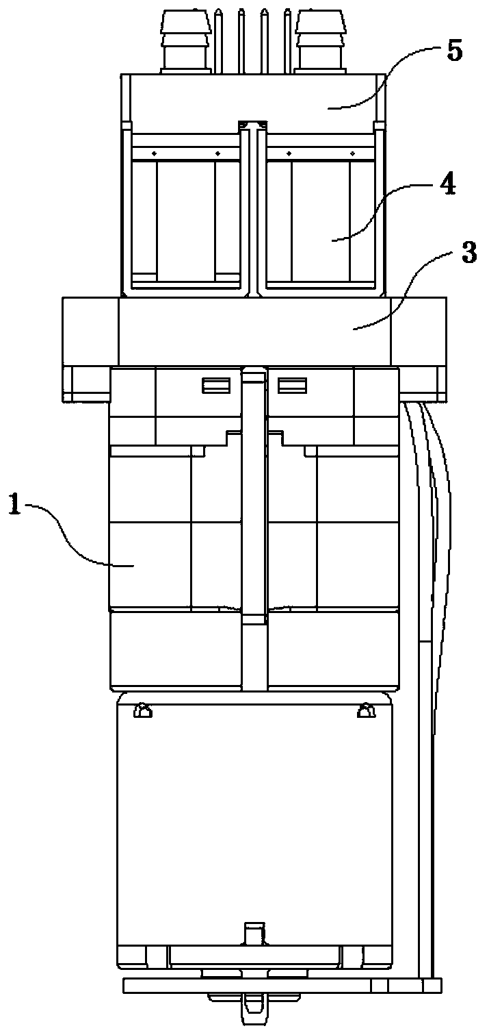 Pump-valve integration machine for pneumatic waist support of automobile seat