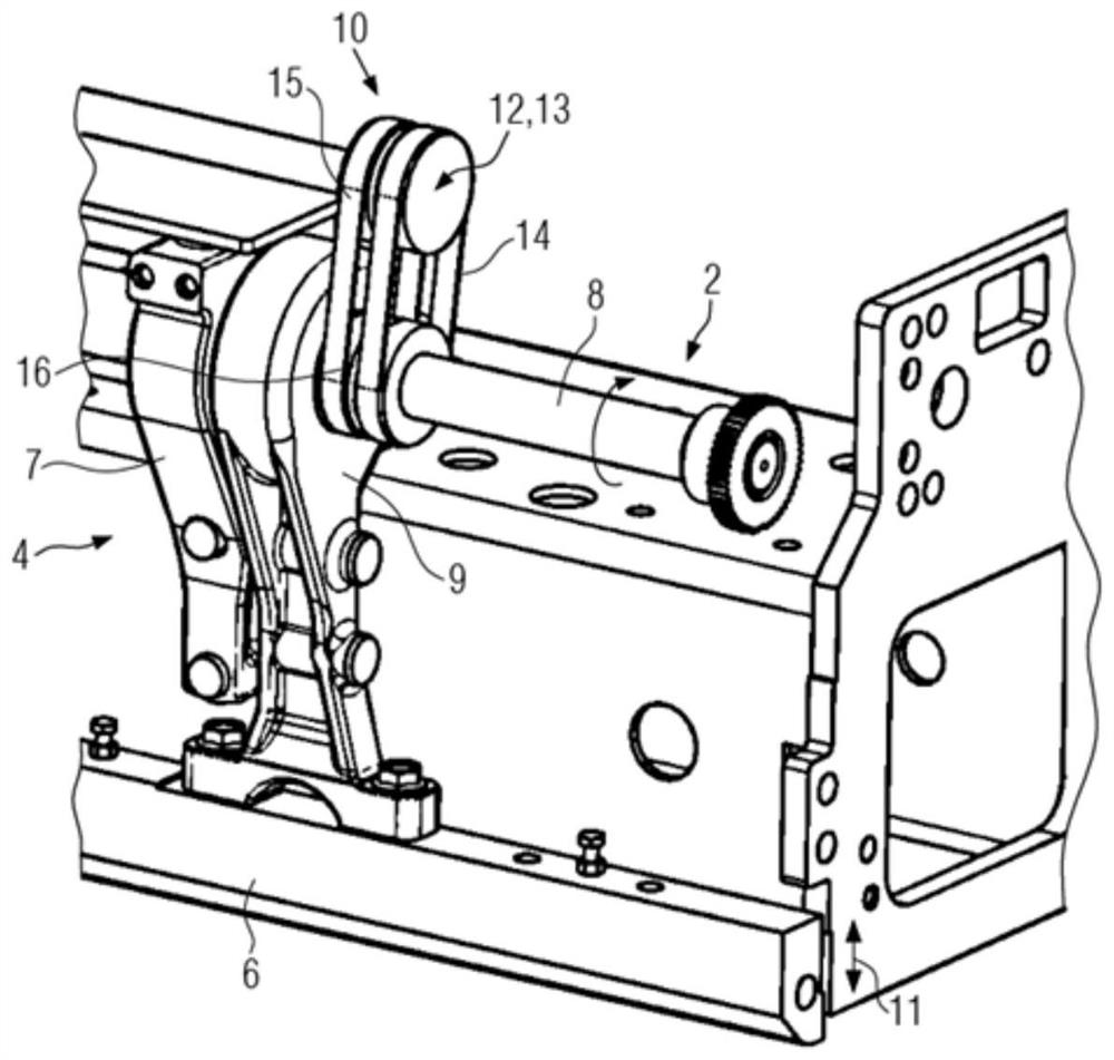 Tamping stroke adjustment