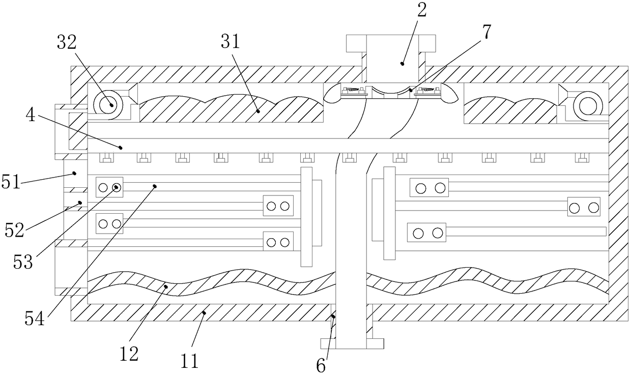 Expanding defoaming and dredging dry-type evaporator for water cooled centrifugal unit