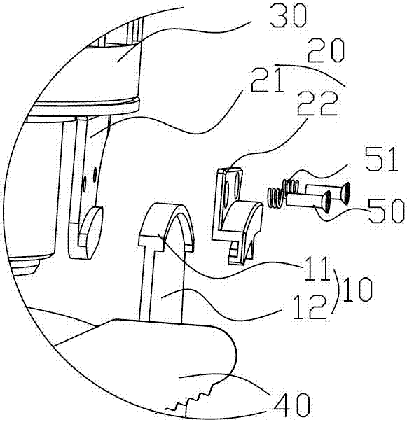 Low-light-loss tube lamp adjusting structure