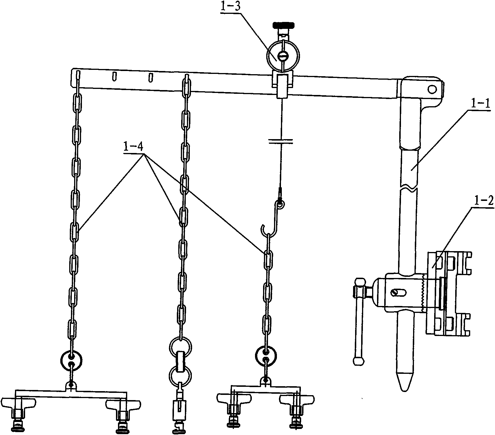 Pneumoperitoneum-free puller